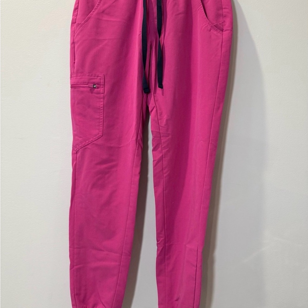 Figs Vibrant Pink Technical Collection Pants